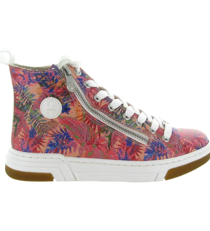 baskets et sneakers - Montante - femme - Synthétique - Multicolor - Rieker