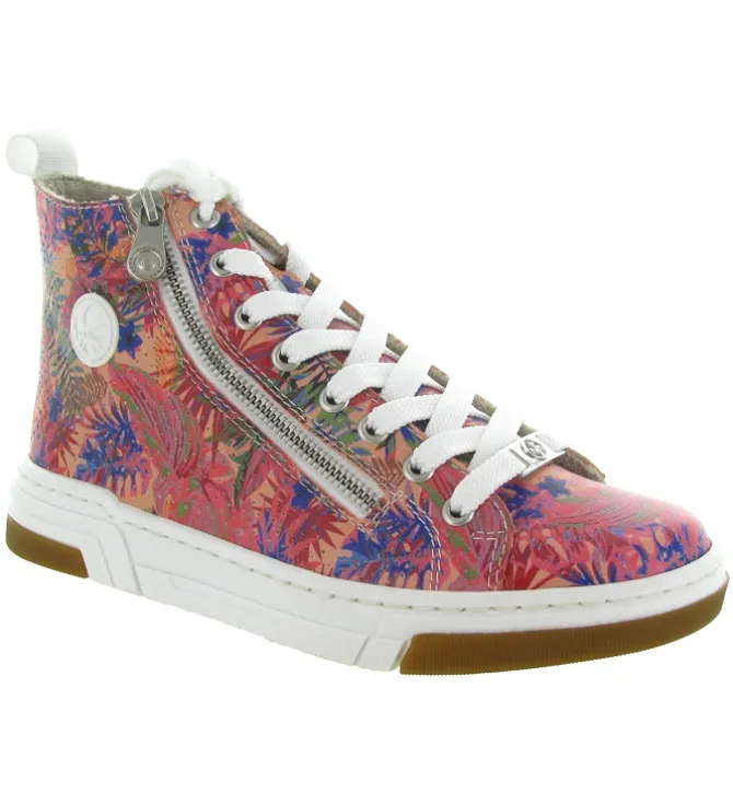 baskets et sneakers - Montante - femme - Synthétique - Multicolor - Rieker