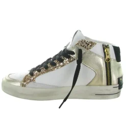 baskets et sneakers - Montante - femme - Cuir - Or - Crime london