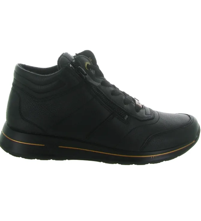 baskets et sneakers - Montante - femme - Cuir - Noir - Ara