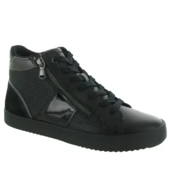 baskets et sneakers - Montante - femme - Synthétique - Noir - Geox