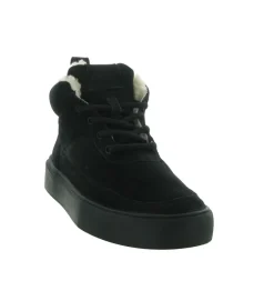 baskets et sneakers - Montante - femme - Nubuck - Noir - Black stone