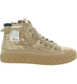 baskets et sneakers - Montante - femme - Synthétique - Or - Palladium