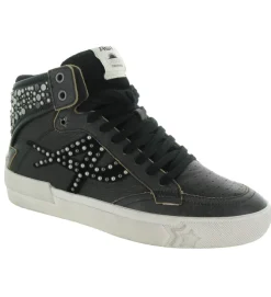baskets et sneakers - Montante - femme - Cuir - Noir - Ash italia