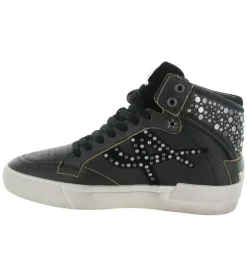 baskets et sneakers - Montante - femme - Cuir - Noir - Ash italia
