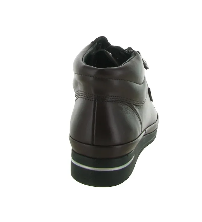 baskets et sneakers - Montante - femme - Cuir - Bordeaux - Mephisto