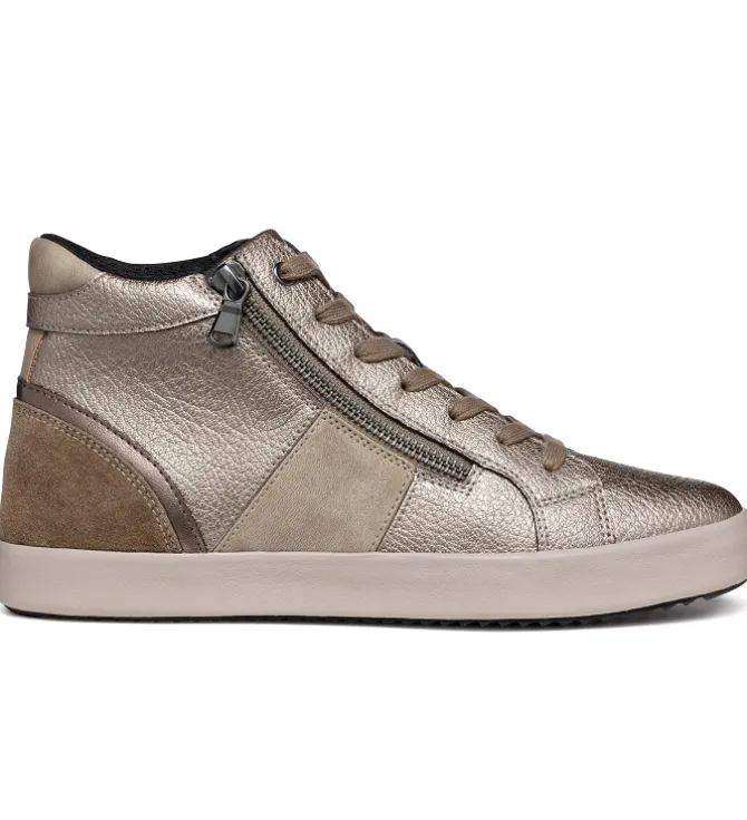 baskets et sneakers - Montante - femme - Synthétique - Bronze - Geox