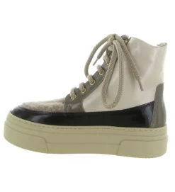 baskets et sneakers - Montante - femme - Cuir - Beige - Armando