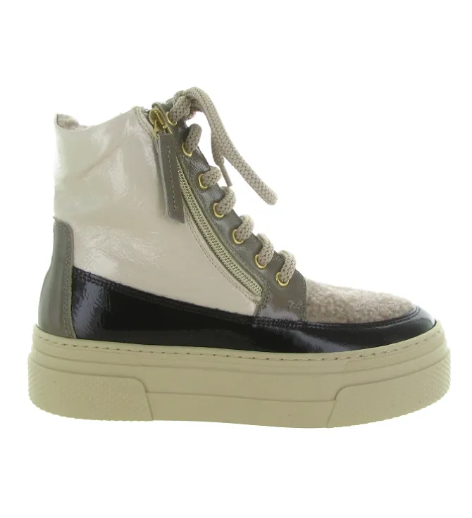 baskets et sneakers - Montante - femme - Cuir - Beige - Armando