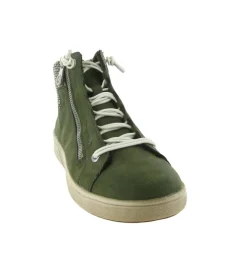 baskets et sneakers - Montante - femme - Synthétique - Vert - Rieker