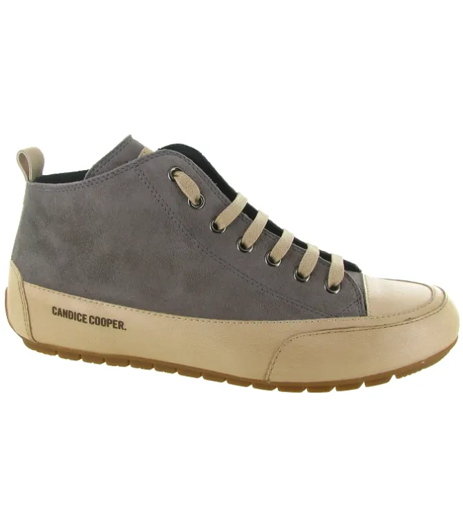 baskets et sneakers - Montante - femme - Nubuck - Anthracite - Candice cooper