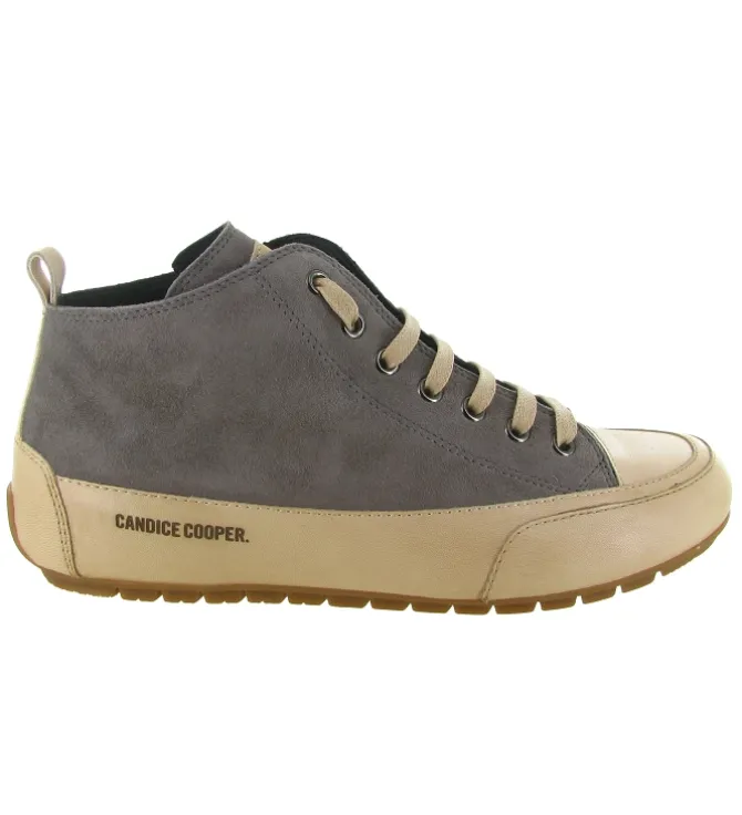 baskets et sneakers - Montante - femme - Nubuck - Anthracite - Candice cooper
