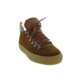 baskets et sneakers - Montante - femme - Cuir - Marron - Zespa