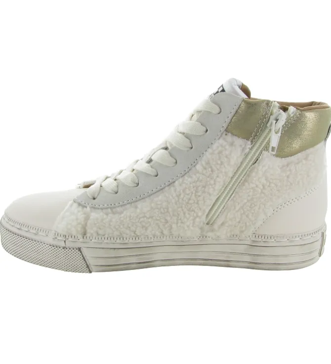 baskets et sneakers - Montante - femme - Cuir - Or - No name