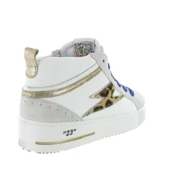 baskets et sneakers - Montante - femme - Cuir - Léopard - Semerdjian