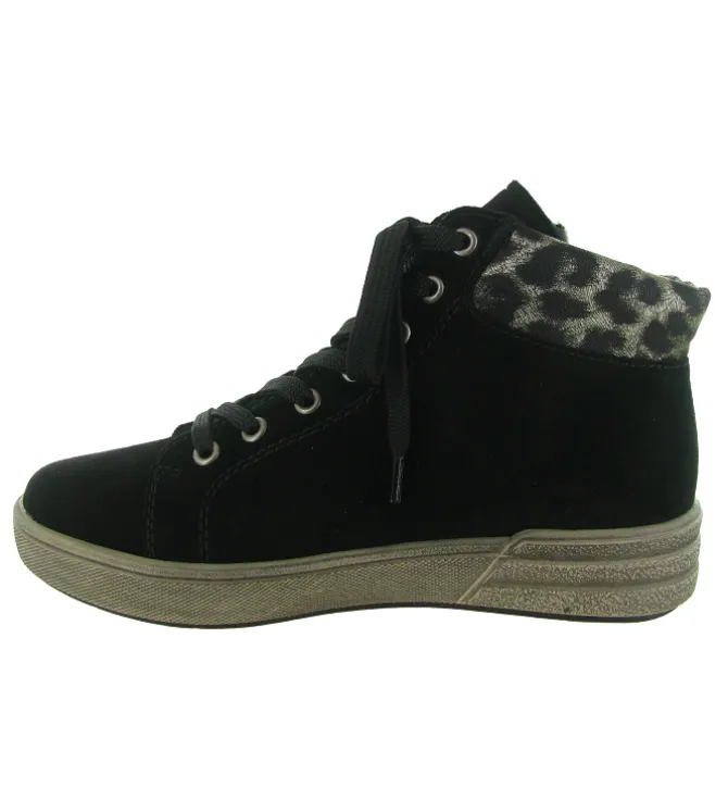 baskets et sneakers - Montante - femme - Synthétique - Noir - Rieker