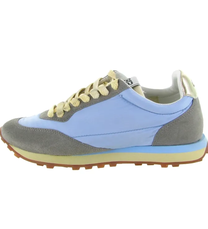 baskets et sneakers - Montante - femme - Nubuck - Bleu - 4b12