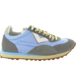baskets et sneakers - Montante - femme - Nubuck - Bleu - 4b12