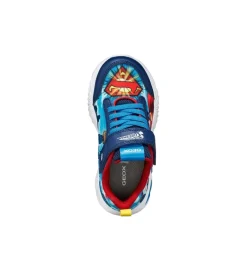 baskets et sneakers - Semelle souple - junior garcon - Synthétique - Bleu - Geox