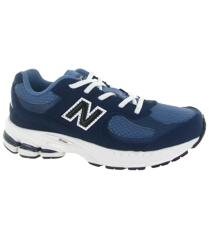 baskets et sneakers - Semelle souple - junior garcon - Nylon - Bleu Marine - New balance