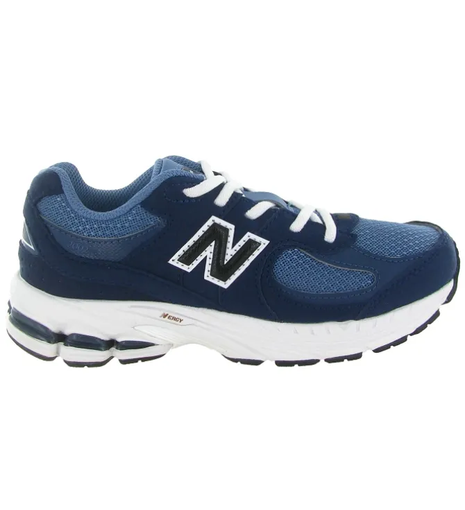 baskets et sneakers - Semelle souple - junior garcon - Nylon - Bleu Marine - New balance