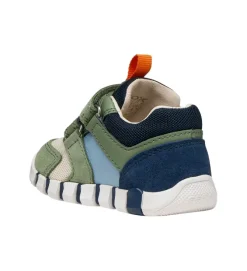 baskets et sneakers - Semelle souple - bebe garcon - Cuir - Vert - Geox