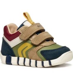 baskets et sneakers - Semelle souple - bebe garcon - Cuir - Multicolor - Geox