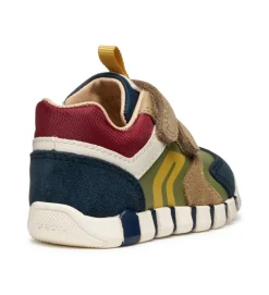 baskets et sneakers - Semelle souple - bebe garcon - Cuir - Multicolor - Geox
