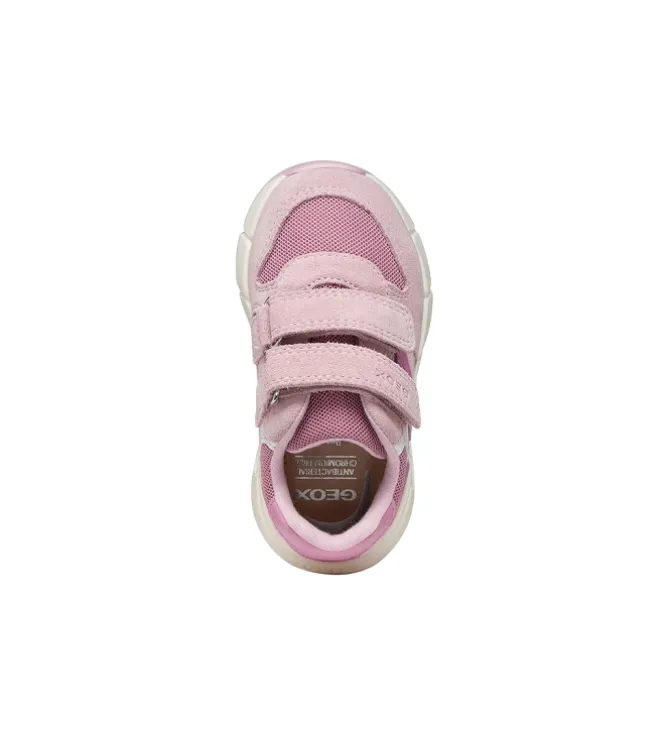 baskets et sneakers - Semelle souple - bebe fille - Cuir - Rose - Geox