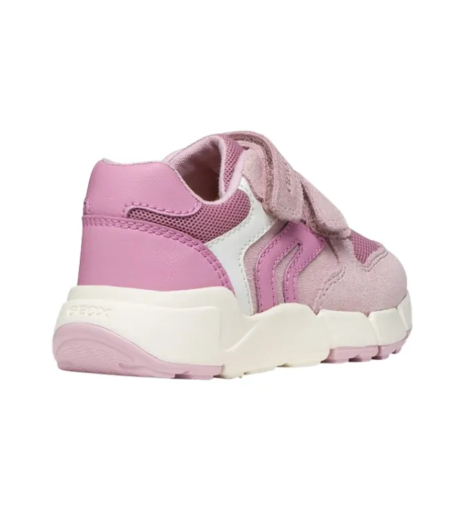 baskets et sneakers - Semelle souple - bebe fille - Cuir - Rose - Geox