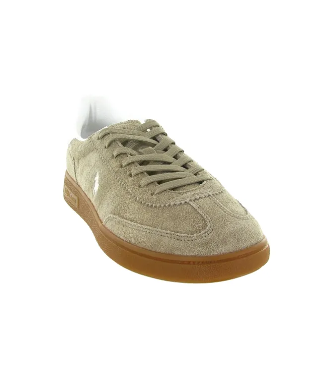 baskets et sneakers - Tendance - homme - Cuir - Beige - Ralph lauren