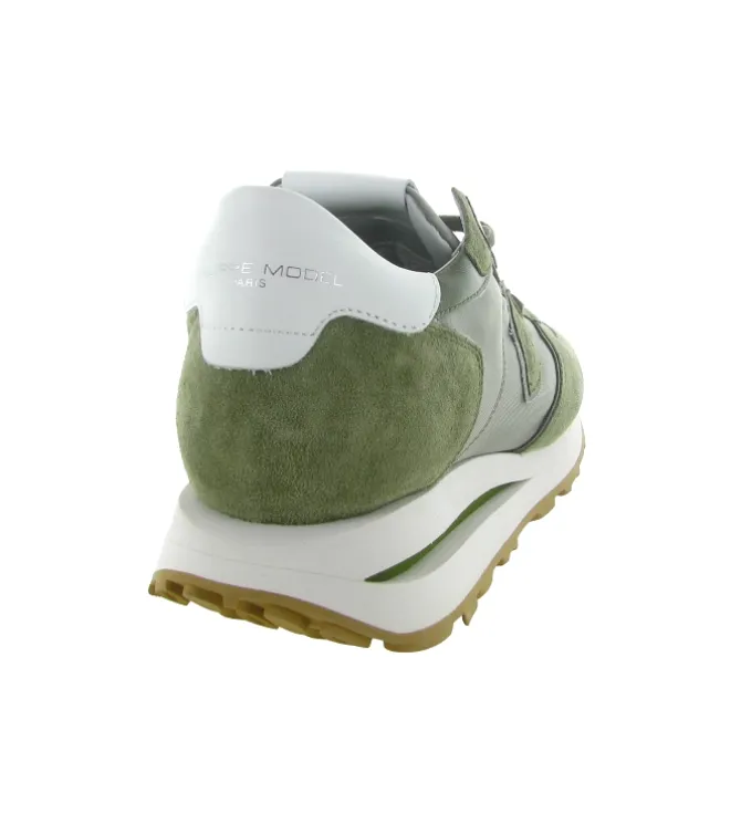baskets et sneakers - Tendance - homme - Nubuck - Kaki - Philippe model
