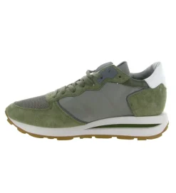 baskets et sneakers - Tendance - homme - Nubuck - Kaki - Philippe model