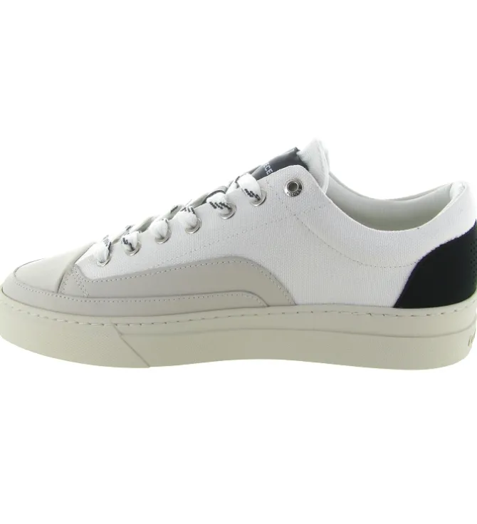 baskets et sneakers - Tendance - homme - Cuir - Blanc - Filling pieces