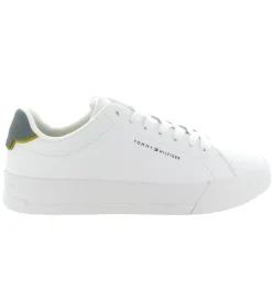 baskets et sneakers - Tendance - homme - Cuir - Blanc - Tommy hilfiger