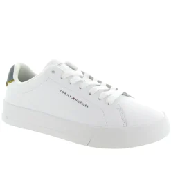 baskets et sneakers - Tendance - homme - Cuir - Blanc - Tommy hilfiger