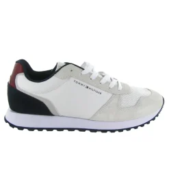 baskets et sneakers - Tendance - homme - Cuir - Blanc - Tommy hilfiger