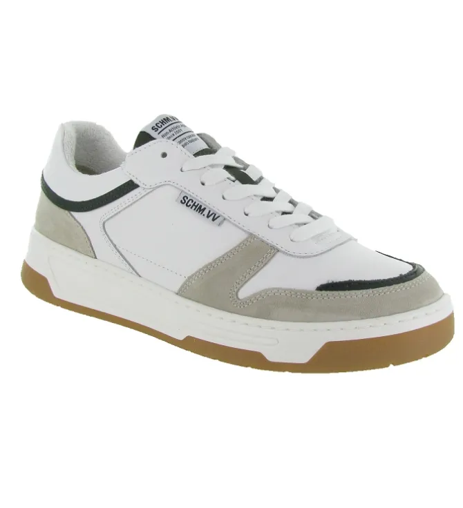 baskets et sneakers - Tendance - homme - Cuir - Gris - Schmoove