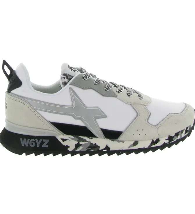 baskets et sneakers - Tendance - homme - Toile - Blanc - W6yz