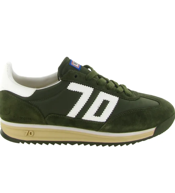 baskets et sneakers - Tendance - homme - Nylon - Kaki - Back70