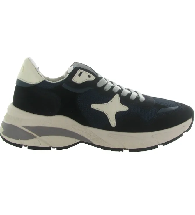 baskets et sneakers - Tendance - homme - Cuir - Noir - Ama brand
