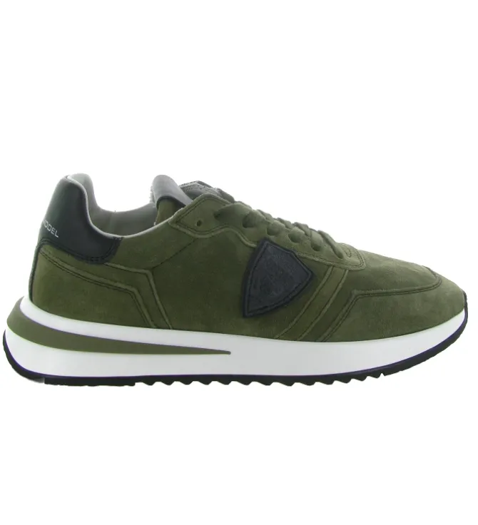 baskets et sneakers - Tendance - homme - Cuir - Kaki - Philippe model