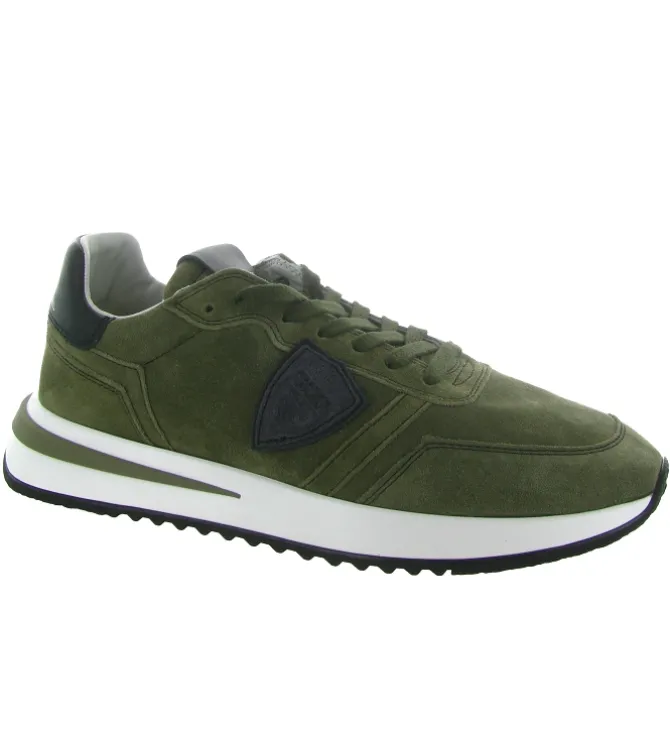 baskets et sneakers - Tendance - homme - Cuir - Kaki - Philippe model