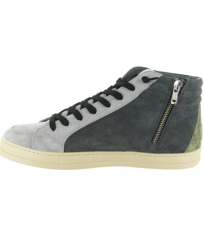 baskets et sneakers - Tendance - homme - Nubuck - Gris - P448