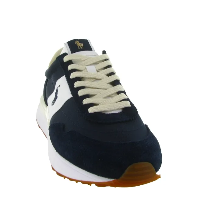baskets et sneakers - Tendance - homme - Nubuck - Bleu - Ralph lauren