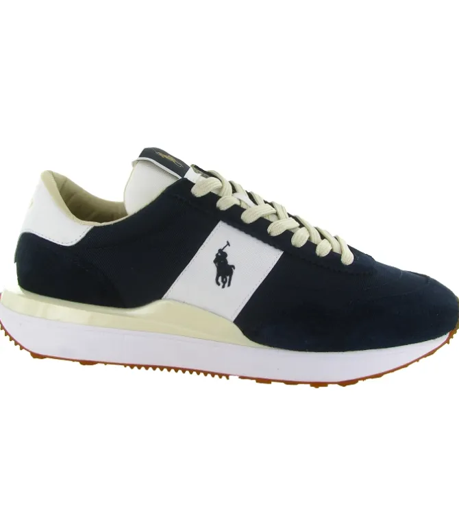baskets et sneakers - Tendance - homme - Nubuck - Bleu - Ralph lauren