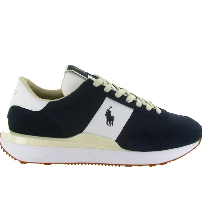 baskets et sneakers - Tendance - homme - Nubuck - Bleu - Ralph lauren