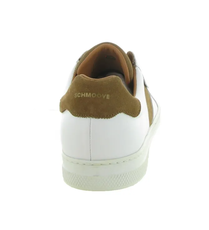 baskets et sneakers - Tendance - homme - Cuir - Blanc - Schmoove