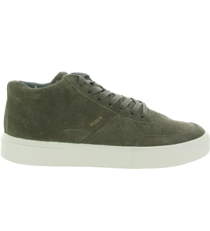 baskets et sneakers - Tendance - homme - Nubuck - Kaki - Black stone