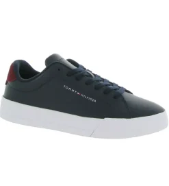 baskets et sneakers - Tendance - homme - Cuir - Bleu Marine - Tommy hilfiger